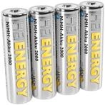 HEITECH NiMH-Akku "Ready to Use" HR06 Mignon/AA - 2000 mAh - 1,2V Batterie