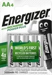 Energizer Energizer Akku NiMH, Mignon, AA, HR06, 1.2V/2000mAh Power Plus, Pre-c...