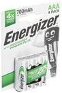 Energizer Energizer Akku NiMH, Micro, AAA, HR03, 1.2V/700mAh Power Plus, Pre-ch...