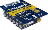 VARTA Varta Batterie Alkaline, Micro, AAA, LR03, 1.5V Longlife, Retail Box...