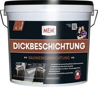 MEM Bauchemie Dichtstoff MEM Bitumen Dickbeschichtung 12 l