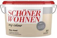 SCH&Ouml;NER WOHNEN FARBE Wand- und Deckenfarbe 237757, Matt, wasserbasiert, hoch deckend