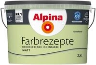 Alpina Wand- und Deckenfarbe Farbrezepte 2,5 Liter Gr&uuml;ne Poesie - Zartes Gr&uuml;n