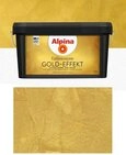 Alpina Wandfarbe Farbrezepte 4 Liter Gold-Effekt Komplett-Set