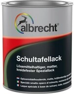 Lack Albrecht Tafelfarbe Schultafellack 375 ml Gr&uuml;n matt Lack Tafellack
