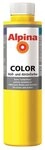 Alpina Vollton- und Abt&ouml;nfarbe Alpina Color Abt&ouml;nfarbe sunny yellow 750 ml