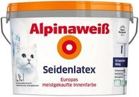 Alpina Wandfarbe Alpina Seidenlatex Alpinawei&szlig; 1 L seidengl&auml;nzend