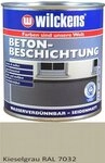 Wilckens Farben Zementfarbe Betonbeschichtung LF, seidenmatt, Kieselgrau RAL 7032,