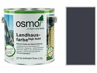 Osmo Holzöl OSMO 2716 Landhausfarbe Anthrazit 2,5 Ltr