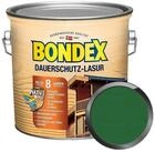 Bondex Holzschutzlasur BONDEX Dauerschutz-Lasur Au&szlig;en, Holzfarbe, wetterschutz, 2,5