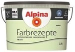 Alpina Wand- und Deckenfarbe Farbrezepte 2,5 Liter Balance Matt