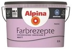 Alpina Wand- und Deckenfarbe Farbrezepte 2,5 L. Fliederfest - Dezentes Flieder