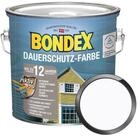 Bondex Wetterschutzfarbe BONDEX Dauerschutz Farbe Au&szlig;en Holzfarbe, Hochdeckend,