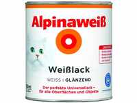 Alpina Farben Alpinaweiß Weißlack 750 ml glänzend