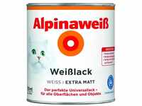 Alpina Farben Alpinaweiß Weißlack 750 ml extra matt