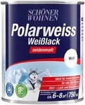 SCH&Ouml;NER WOHNEN FARBE Lack Polarweiss Wei&szlig;lack / 9426, Sto&szlig;- und Kratzfest,