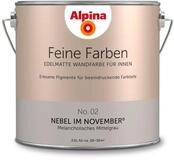 Alpina Wandfarbe Alpina Feine Farben 2,5 Ltr. No. 02 Nebel im November -