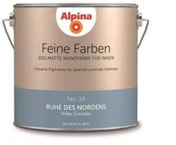 Alpina Wand- und Deckenfarbe Stilles Graublau No. 14, Matt, wasserbasiert, ohne