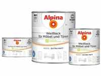 Alpina Farben Weißlack für Möbel und Türen 2 L matt
