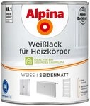 Alpina Wei&szlig;lack ALPINA Wei&szlig;lack f&uuml;r Heizk&ouml;rper, seidenmatt, 750ml