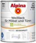 Alpina Wei&szlig;lack Wei&szlig;lack f&uuml;r M&ouml;bel und T&uuml;ren