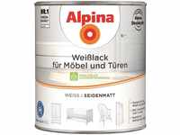 *Alpina* Lack Alpina Weißlack Alpina Weißlack für Möbel und Türen 2 L weiß