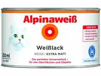 Alpina Farben Weißlack weiss 300 ml, extra matt