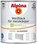 Alpina Wei&szlig;lack ALPINA Wei&szlig;lack f&uuml;r Heizk&ouml;rper, gl&auml;nzend, 750ml