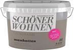 SCH&Ouml;NER WOHNEN FARBE Wand- und Deckenfarbe Manhatten, Tropf- und spritzgehemmt,