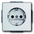 Busch-Jaeger Steckdose Busch-Jaeger Steckdosen-Einsatz alusi Schuko 2P+E 16A...
