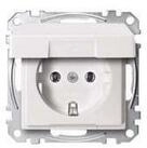 merten Steckdose Merten SCHUKO-Steckdose pws Klappdeckel MEG2311-0419
