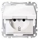 merten Schalter Merten SCHUKO-Steckdose pws Klappdeckel IP44 MEG2314-0319