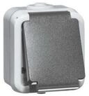 PEHA Steckdose Peha SCHUKO-Steckdose 1-fach gr 16A 250V 2-pol. D 6620 WAB