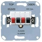 JUNG Bit-Set Jung Lautsp.-Anschlussdose aws 25V SLA 2 WW