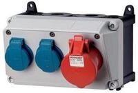 Mennekes Elektroauto-Ladestation Mennekes Steckdosen-Kombination 910007