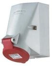 Mennekes Steckdose Mennekes Wanddose TwinCONTACT 16A,5p,6h,400V,IP44 419