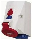 Mennekes Steckdose Mennekes Wanddose 16A,5p,6h,400V,IP44 1650