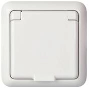 ELSO Schalter Elso UP-Steckdose IP44 reinwei&szlig; 225044