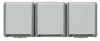 SIEMENS Steckdose Siemens Schalterprogramm Schutzkontakt-Steckdose Delta Grau 5UB4731