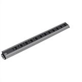 Bachmann Handwerkerleiste 12x Schutzkontakt Steckdosenleiste (Kabell&auml;nge 2 m),