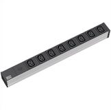 Bachmann 19" Steckdosenleiste 8x C13 Buchsen Steckdosenleiste (Kabell&auml;nge 2...