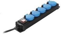 as - Schwabe 5fach-Steckdosenleiste 4.5m IP44 38605 Steckdosenleiste, mit...