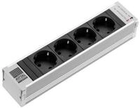 RITTAL CEE-Stecker Rittal Einsteckmodul 4xSchutzk.(D) DK 7856.100