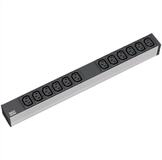 Bachmann Steckdosenleiste 19" 1HE 12x C13 Buchse Steckdosenleiste (Kabell&auml;nge...
