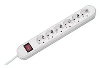 Bachmann 6AC-Ausg&auml;nge 1.5m Verl&auml;ngerungskabel 381.450K Steckdosenleiste,...