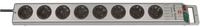 Brennenstuhl Super-Solid Steckdosenleiste 8-fach (Ein- / Ausschalter,...
