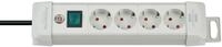Brennenstuhl Premium-Line Steckdosenleiste 4-fach (Ein- / Ausschalter,...