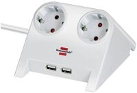 Brennenstuhl Desktop-Power USB-Charger mit 2x USB-2.0-Lader 1153520222