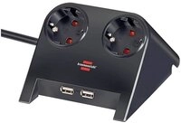 Brennenstuhl Desktop-Power USB-Charger mit 2x USB-2.0-Lader 1153500222