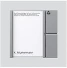 Siedle Siedle&S&ouml;hne Tasten-Modul si/met TM 612-1 SM Wandtaster